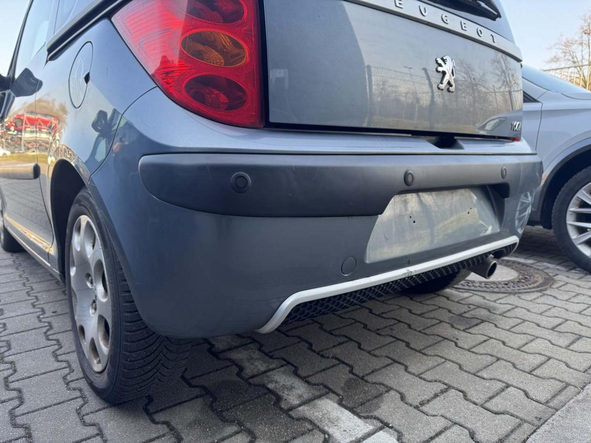 Peugeot 1007 original Sto&szlig;stange Stossf&auml;nger hinten EZW Eisengrau Bj.2005